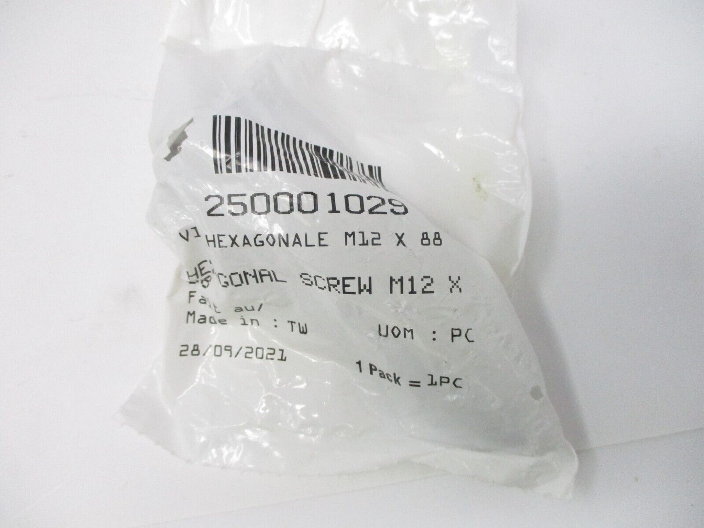 BRP 250001029 Can-Am M12 x 88 Hexagonal Screw Commander 1000R 800R Max EFI UTV