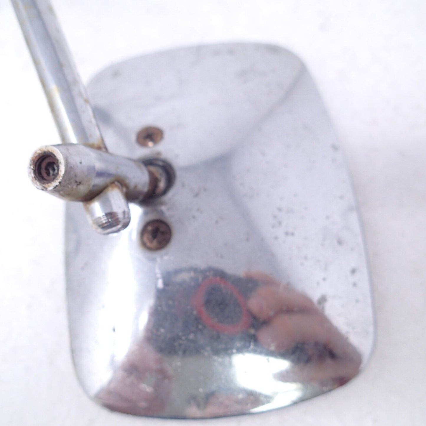 Harley Davidson Softail & Dyna & Sportster Left Square Rear View Mirror