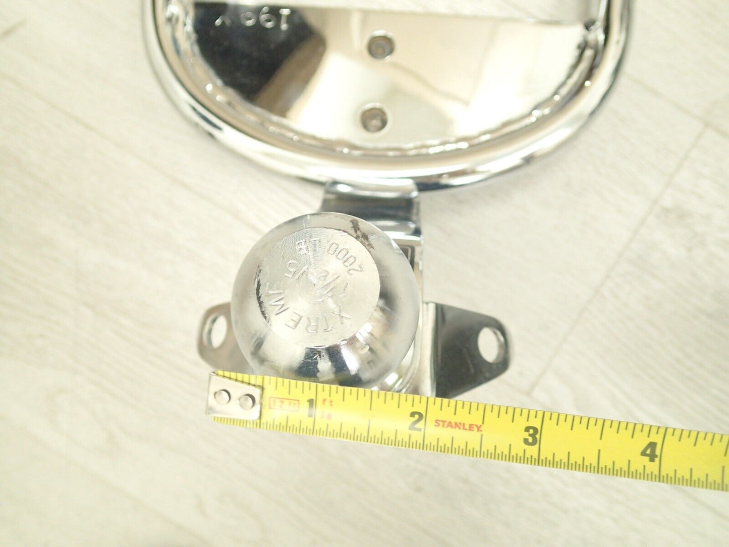 Motorcycle Harley Trailer Hitch Mount See Measurements OR BMW? Unknow