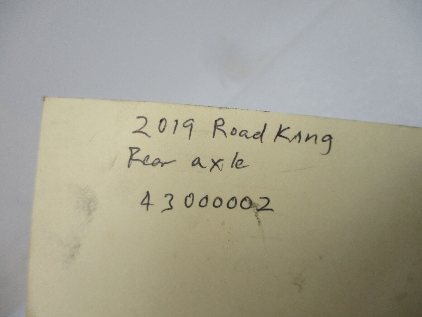 16 Harley Road Glide Touring FLTRXS OEM Rear Wheel Axle Bolt Shaft 43000002