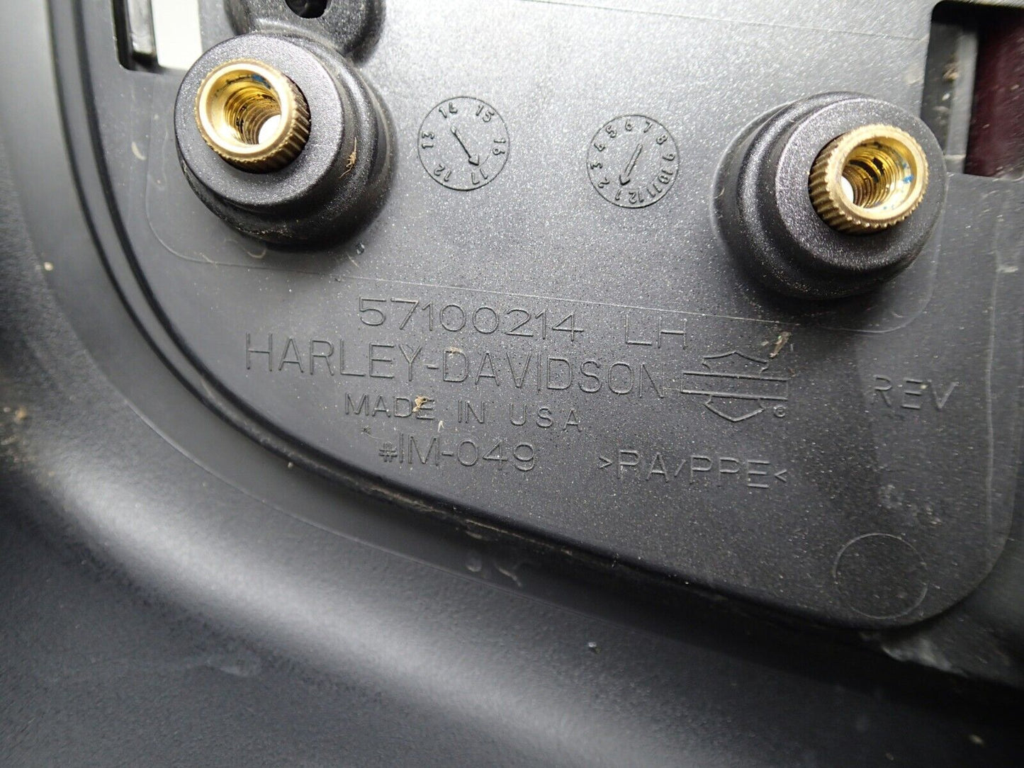 14-23 Harley TOURING Front Left Lower Leg Fairing RED vine? 57100112 57100214