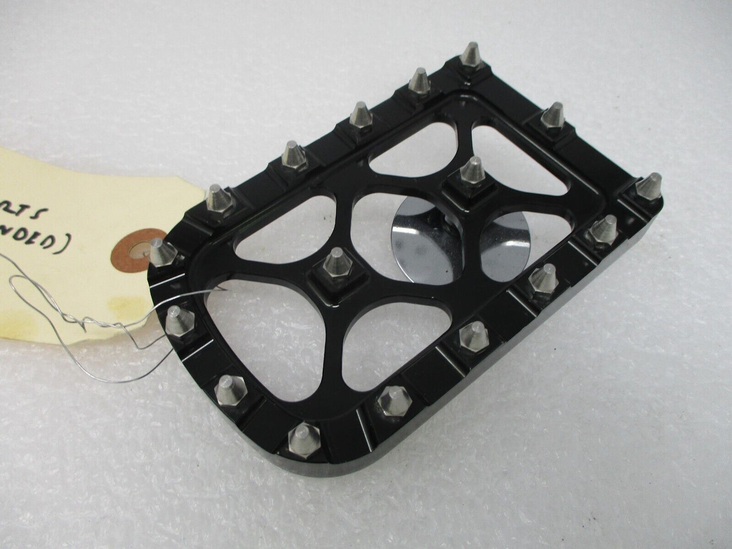 CNC MX Style Brake Pedal Large Pad Cover for Harley Touring Softail FLHX FLHTK