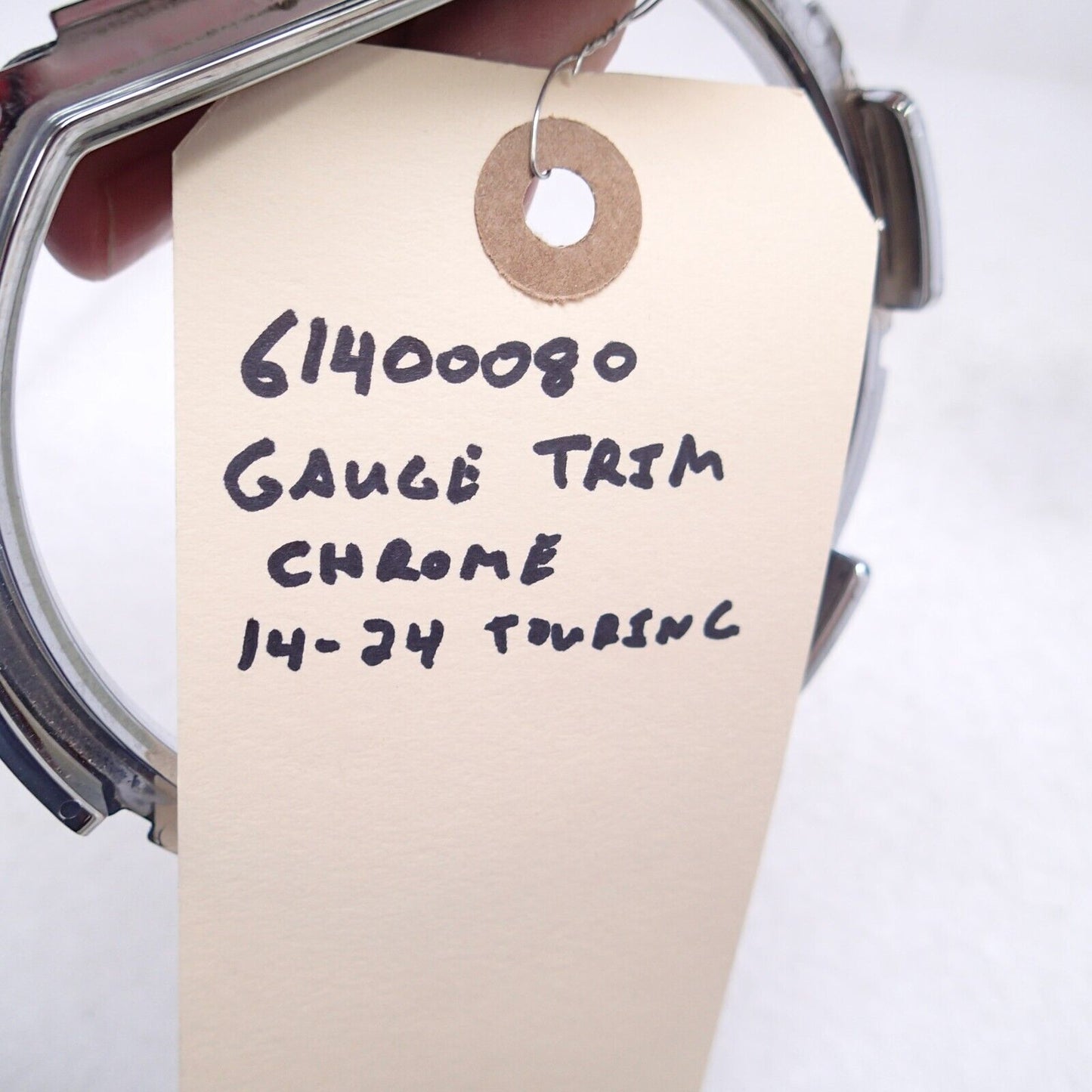 Genuine Harley 2014-2023 Touring Large Chrome Gauge Trim Bezel 61400080