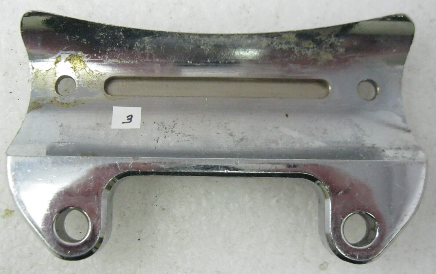 Unbranded Chrome Fork Tube Caliper Mounting Bracket PFX2208