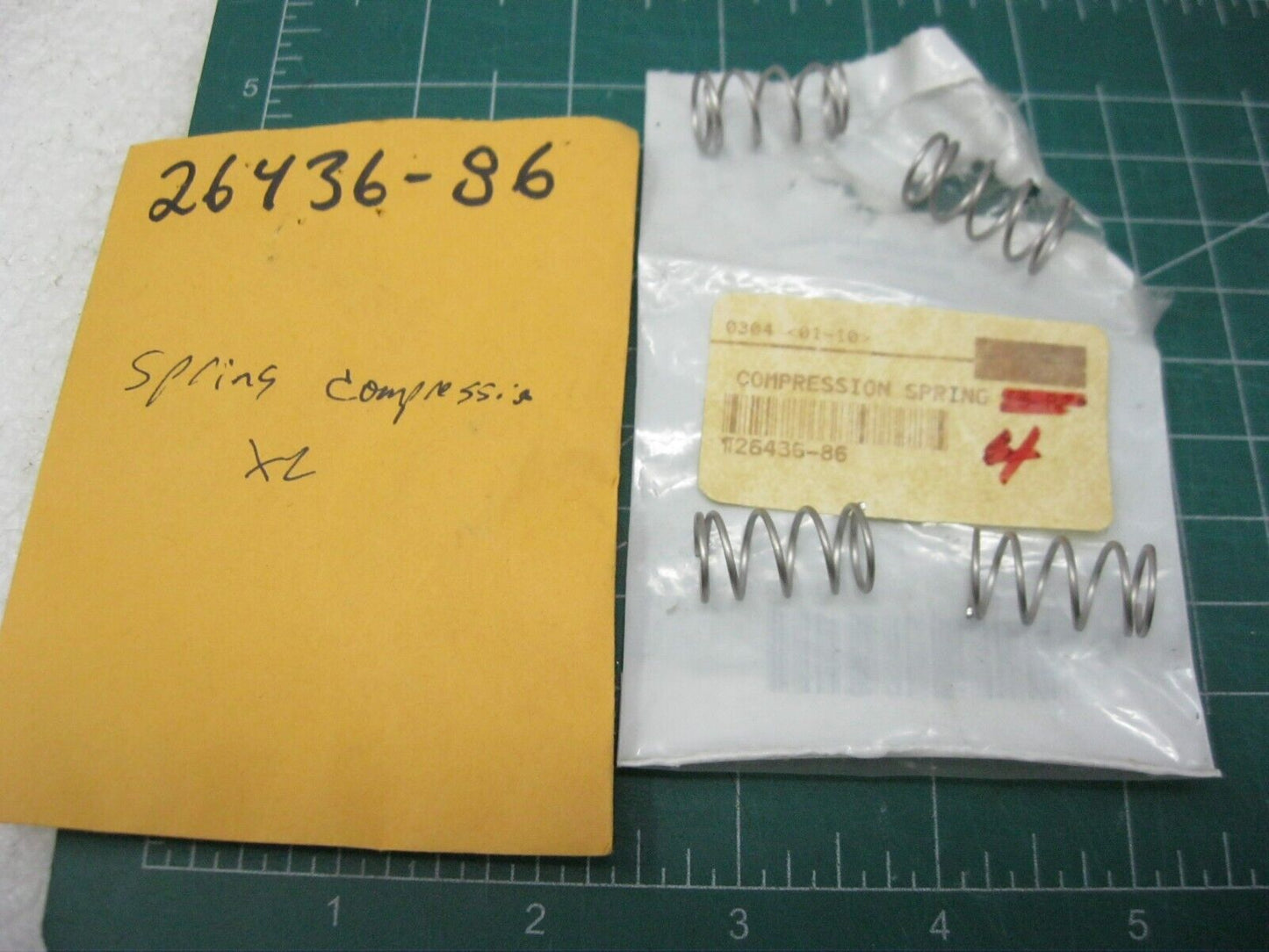 Harley-Davidson OEM NOS 87-90 XL Oil Filter Compression Springs (4 Lot) 26436-86