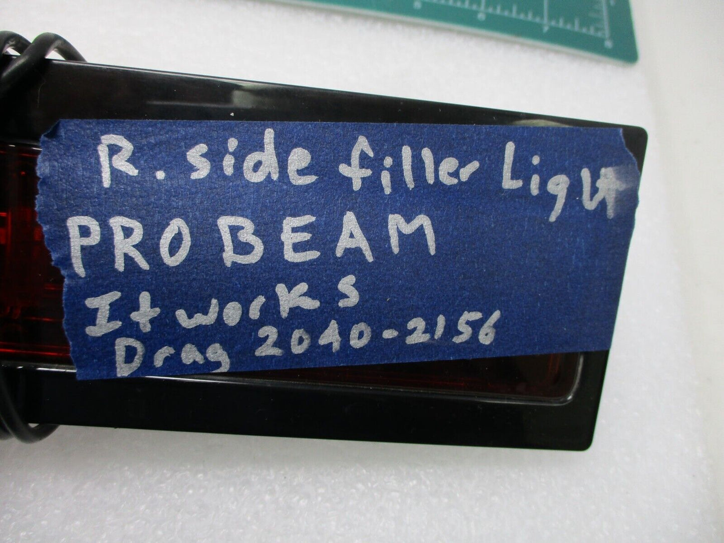 Custom Dynamics Probeam Saddlebag LED Light RIGHT Fillers Red/Black 2040-2156