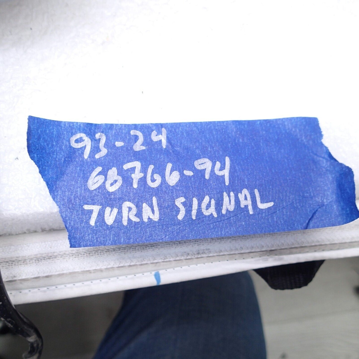 93-24 1 Harley Touring CHROME Front Light Bar Turn Signal 68766-94 TESTED