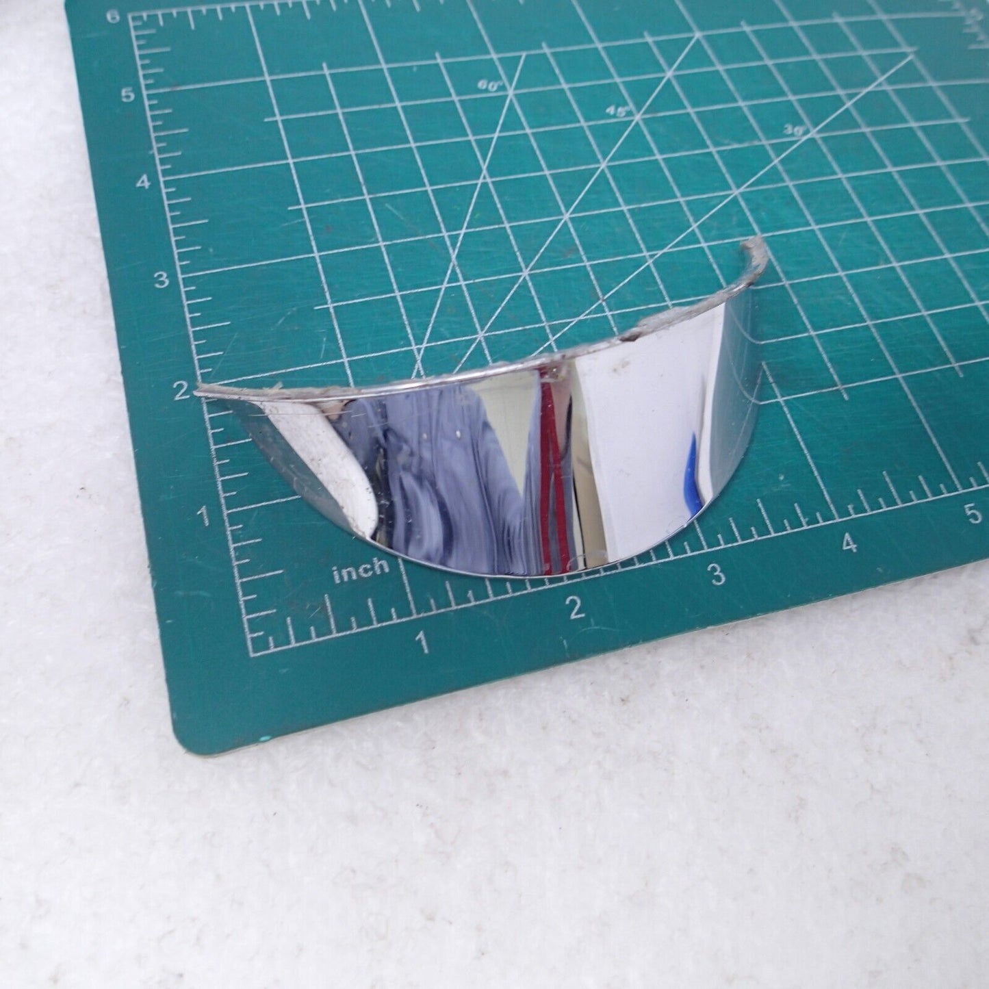 Drag Specialties 4 1/2" Spotlight ONLY Visor H-3 DS-280055 ONLY VISOR!