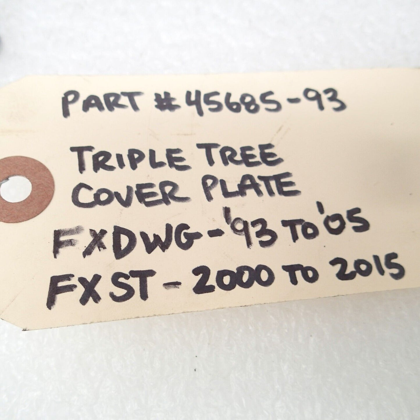 USED Harley Davidson Triple Clamp Cover OEM 45685-93 Softail Dyna FXST
