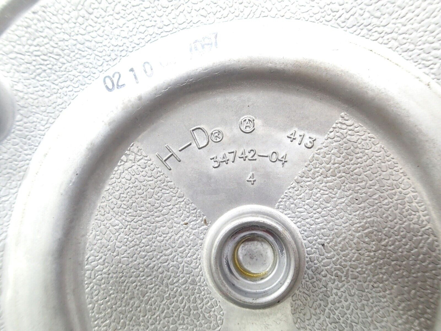 Harley-Davidson OEM 34742-04 Chrome Derby Cover