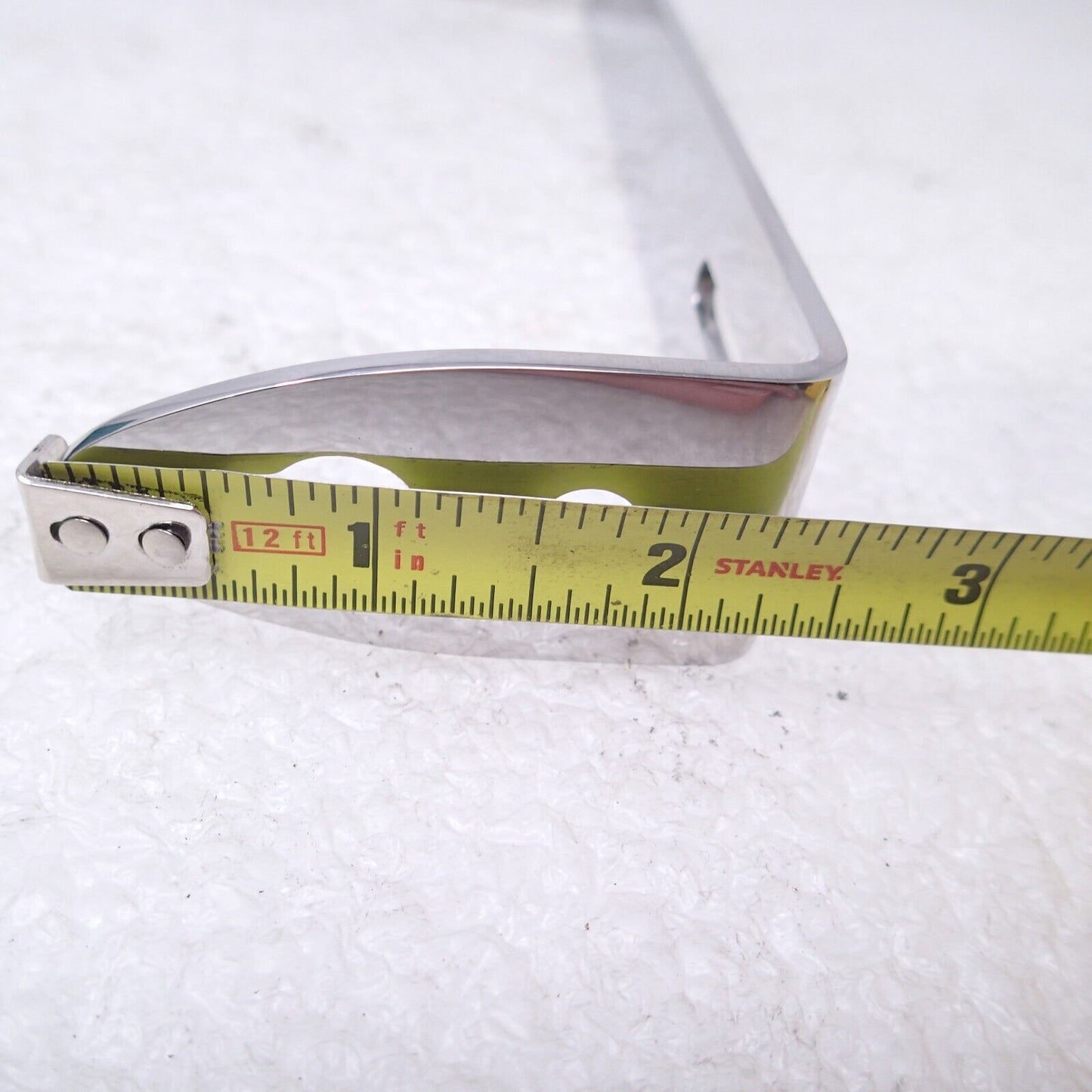 Universal License Plate Mounted Turn Signal Relocation Bracket Chrome HARLEY