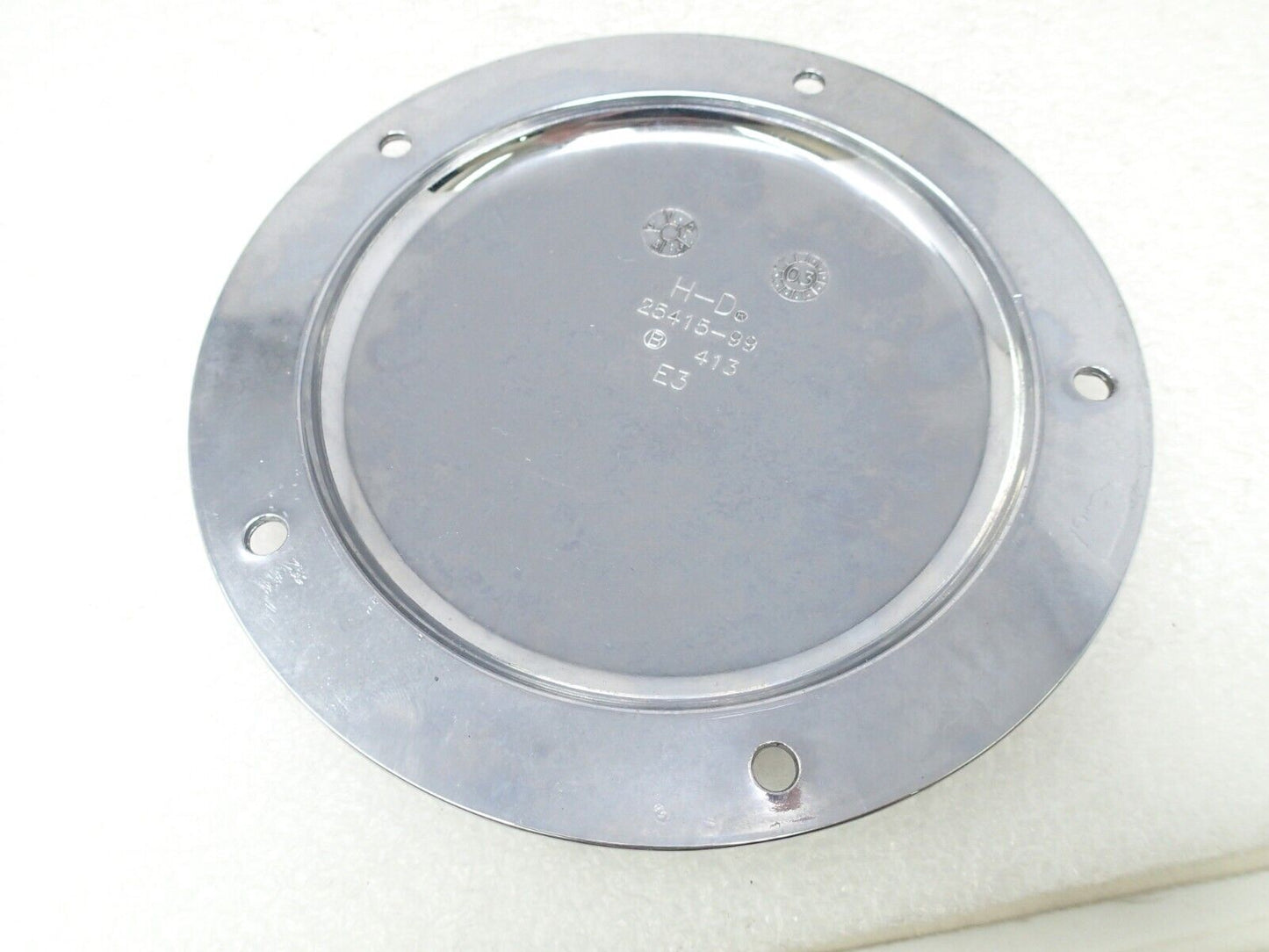 2000 Harley Road King CHROME Primary Derby Clutch Cover 25415-99 (GOOD)