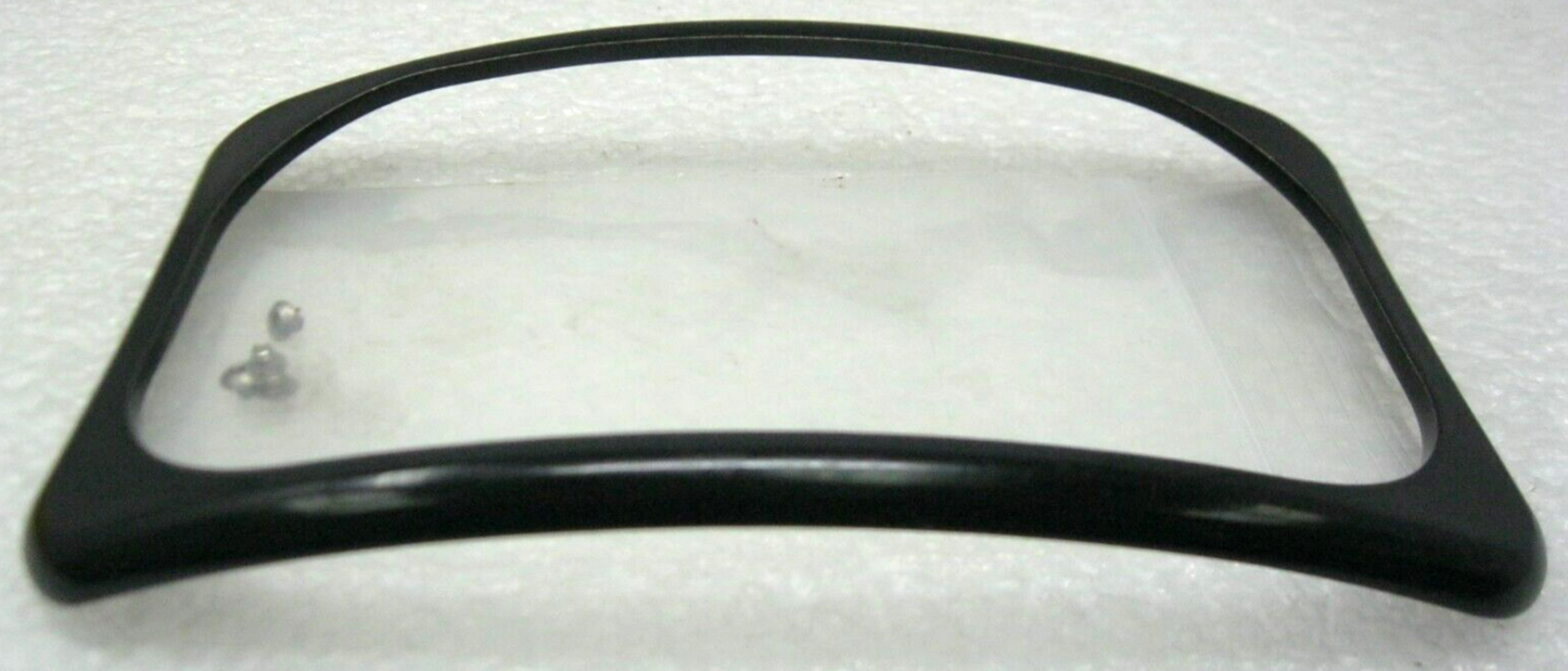 Rounded License Plate Frame Exact Part Number & Fitment Unknown.