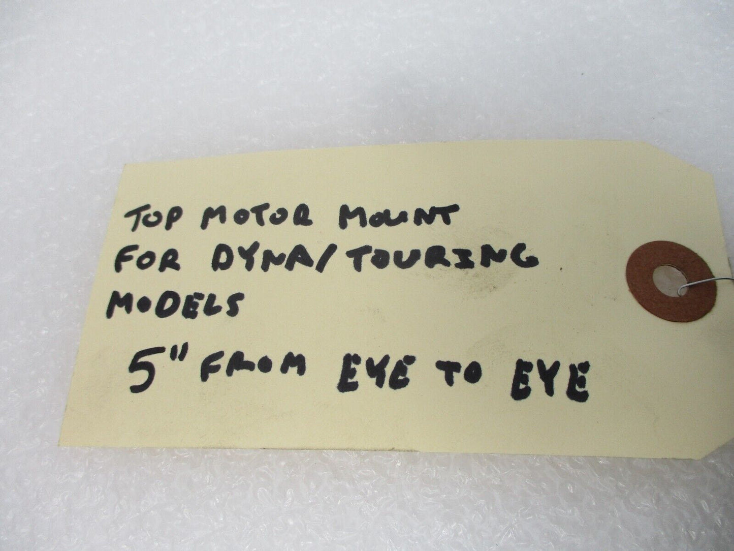 TOP MOTOR MOUNT FOR DYNA/TOURING MODELS 5" FROM EYE TO EYE