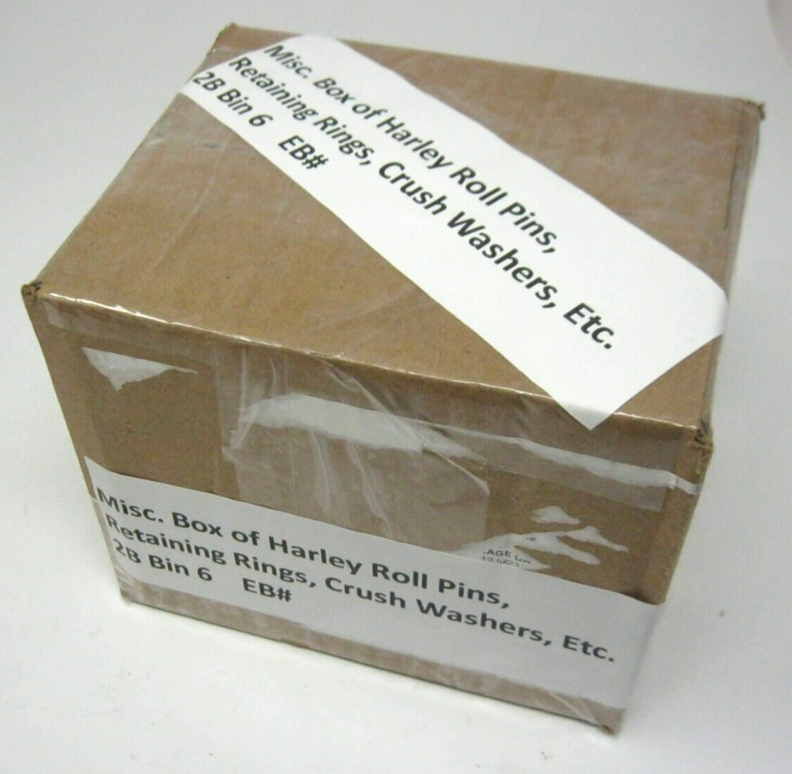 Misc. Box of Harley-Davidson Roll Pins, Crush Washers, Gaskets, Etc
