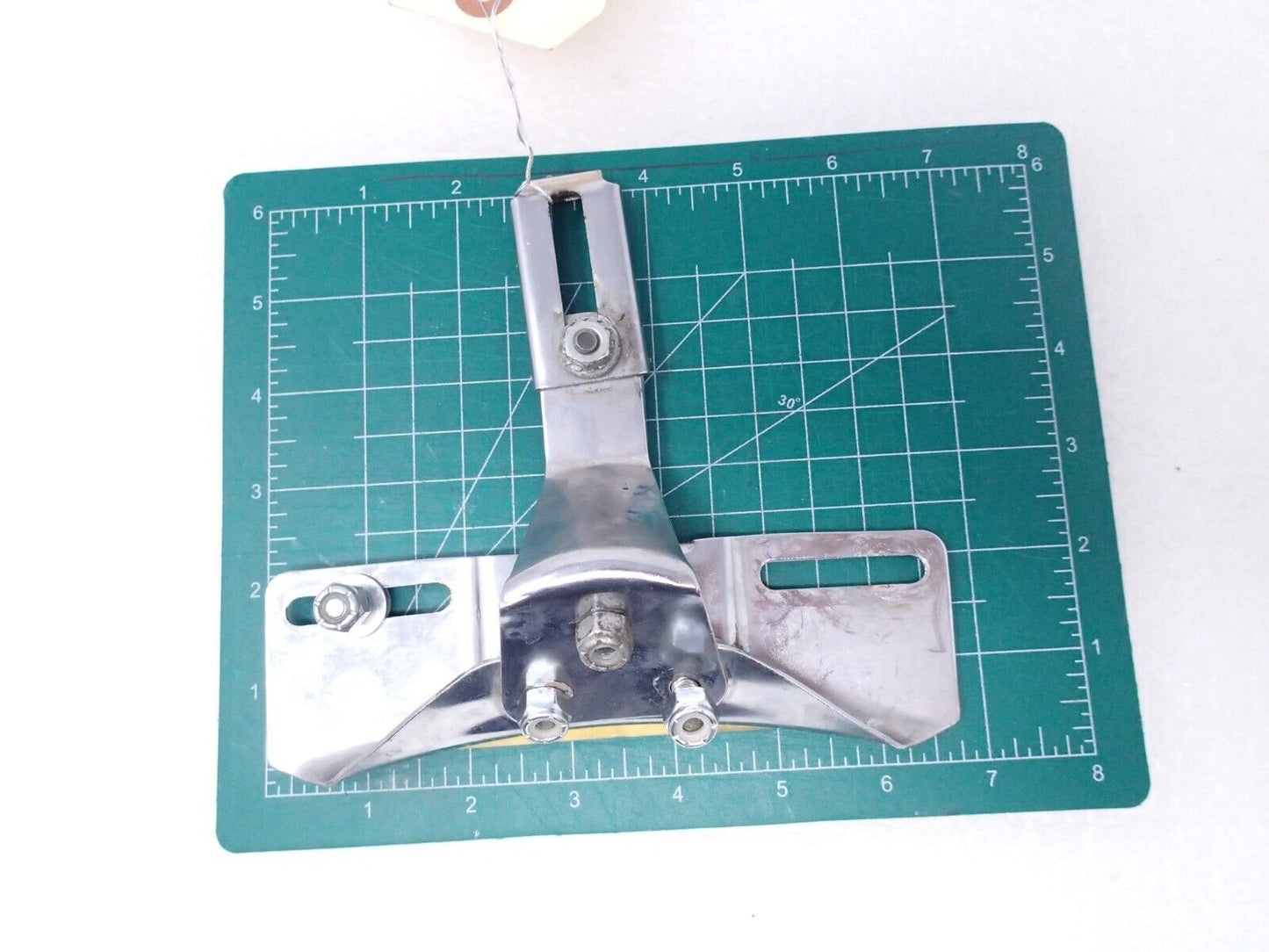 CHROME LICENSE PLATE BRACKET CHROME FITS MOST HARLEY XL/BT, OEM 59626-84