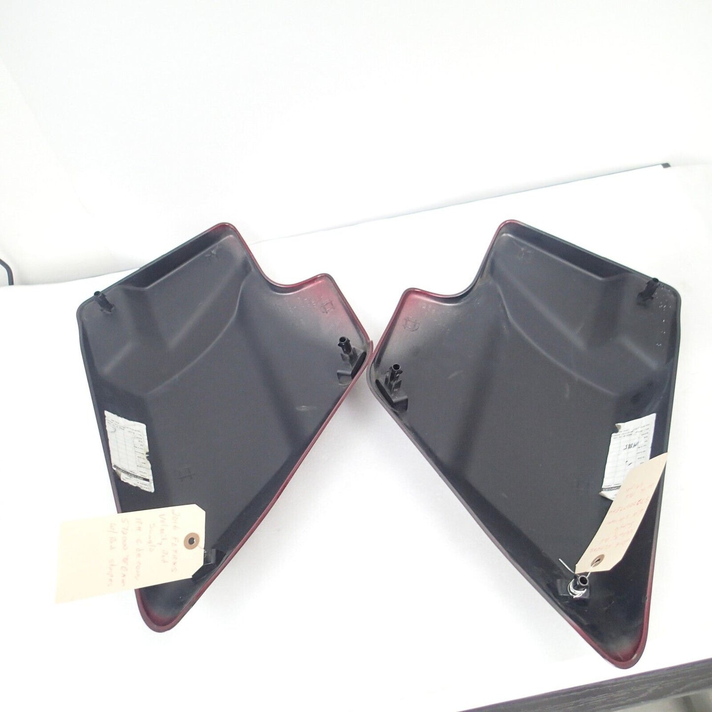 Harley Covers FLTRXS FLHXS 57200077EAM 57200078EAM Velocity Red Sunglo LH/RH