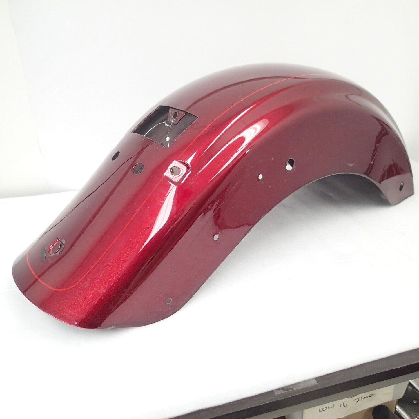 OEM Harley 2009Up Canada Touring Velocity Red Sunglo Rear Fender 59500185EAM