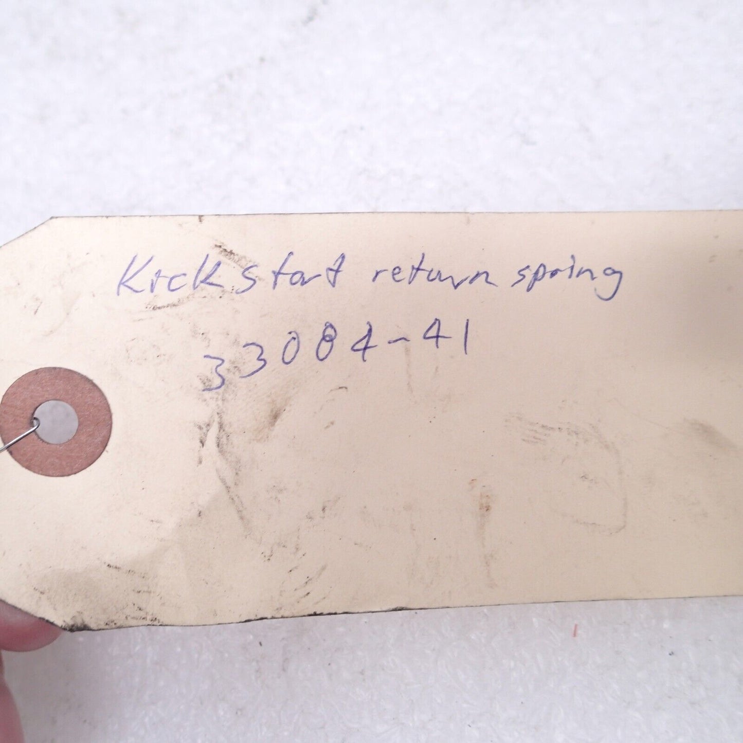 Harley Antique flathead 45 wl wla transmission kick starter spring 33084-41