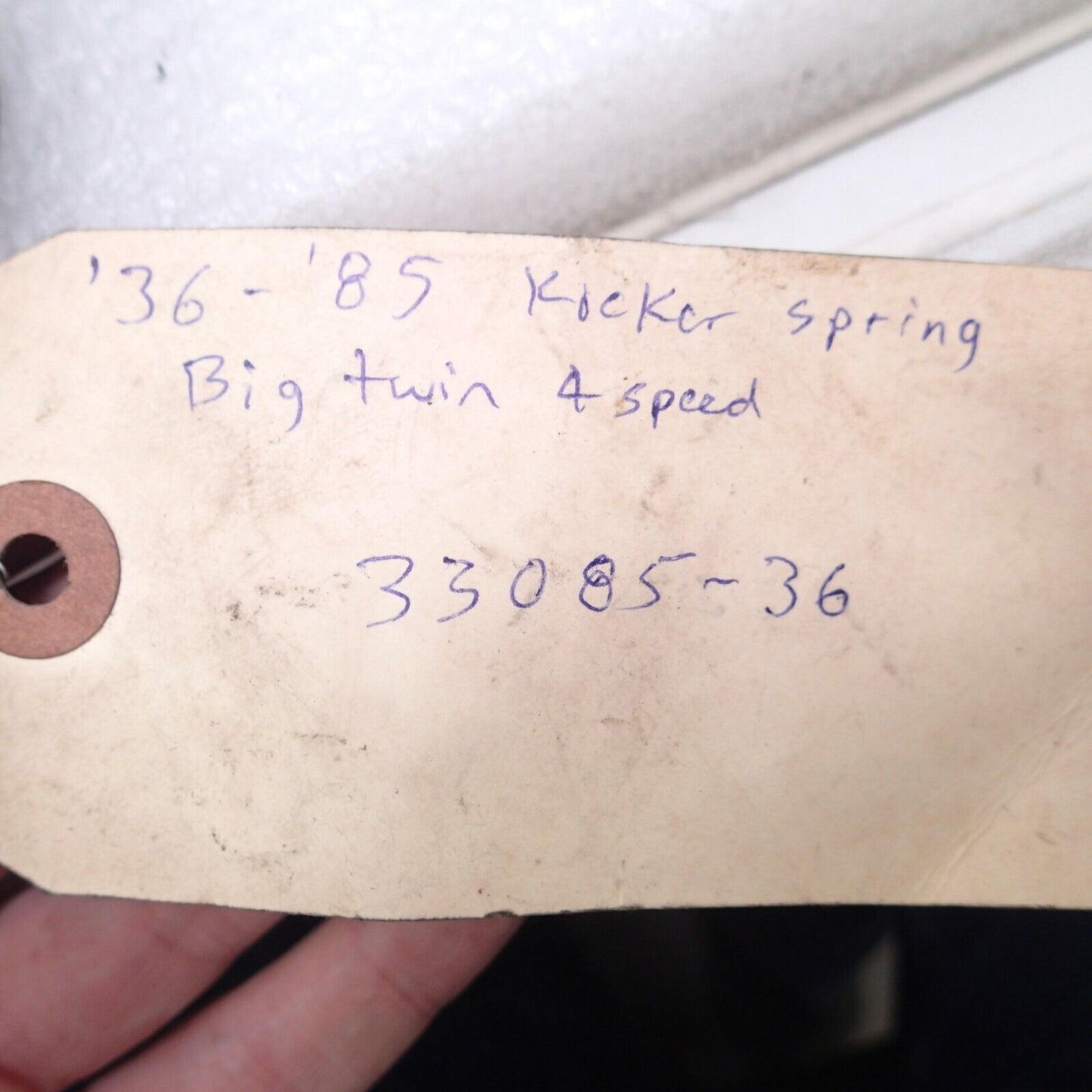 USED OEM ORIGINAL HARLEY DAVIDSON KNUCKLEHEAD PANHEAD KICKER SPRING 33085-36
