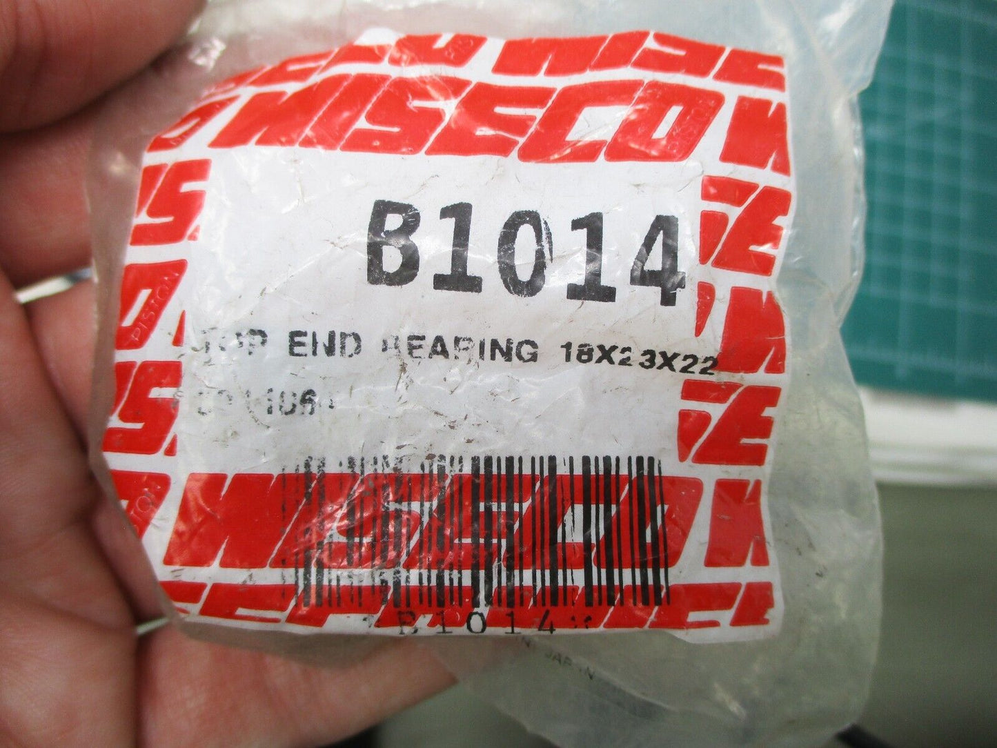 WISECO PISTON PIN NEEDLE CAGE BEARING18X23X22 PART# B1014 NEW