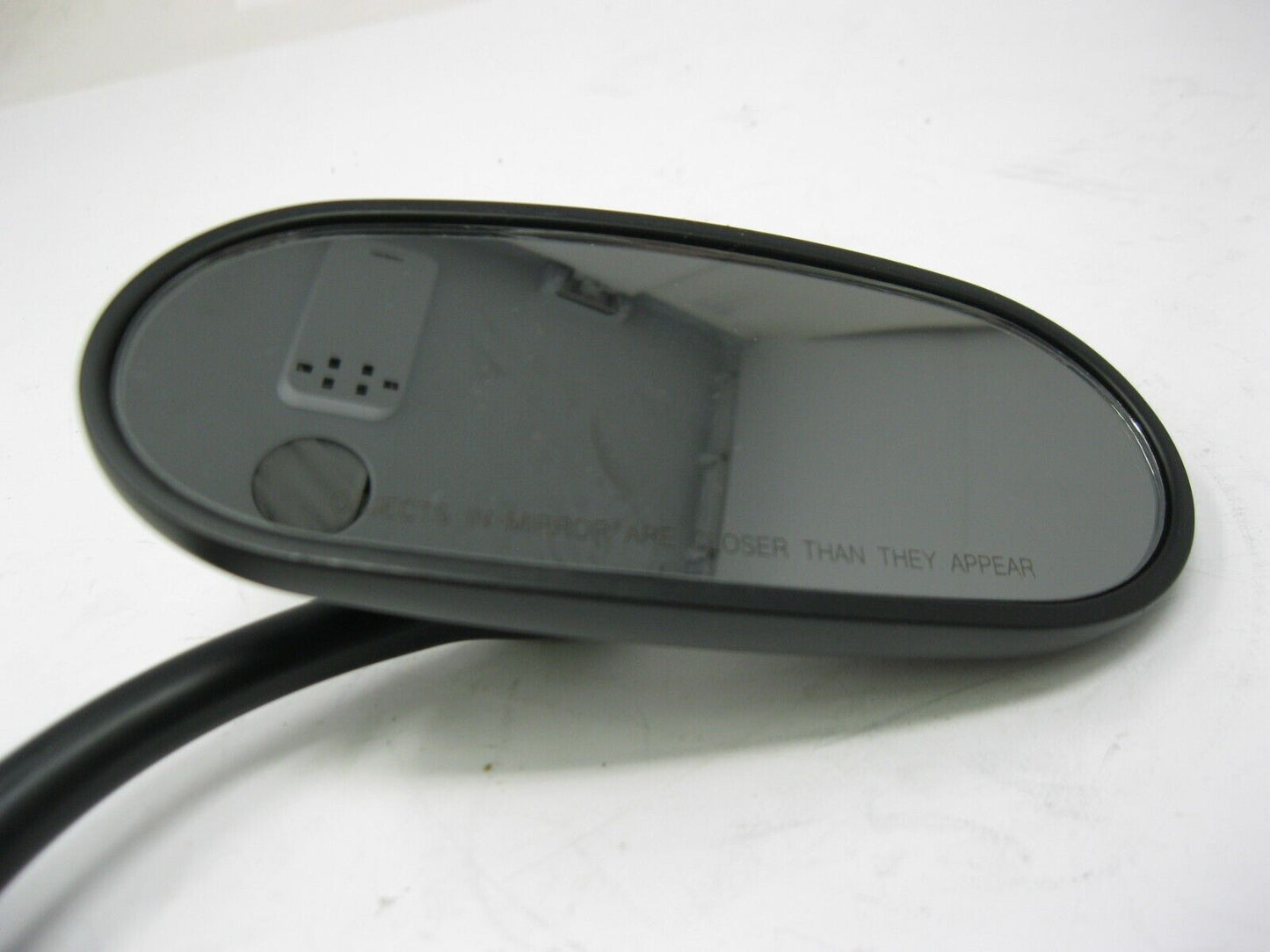 RUSS WERNIMONT DESIGNS RIGHT Matte Black Oval Mirror 50070RB 0640-0585