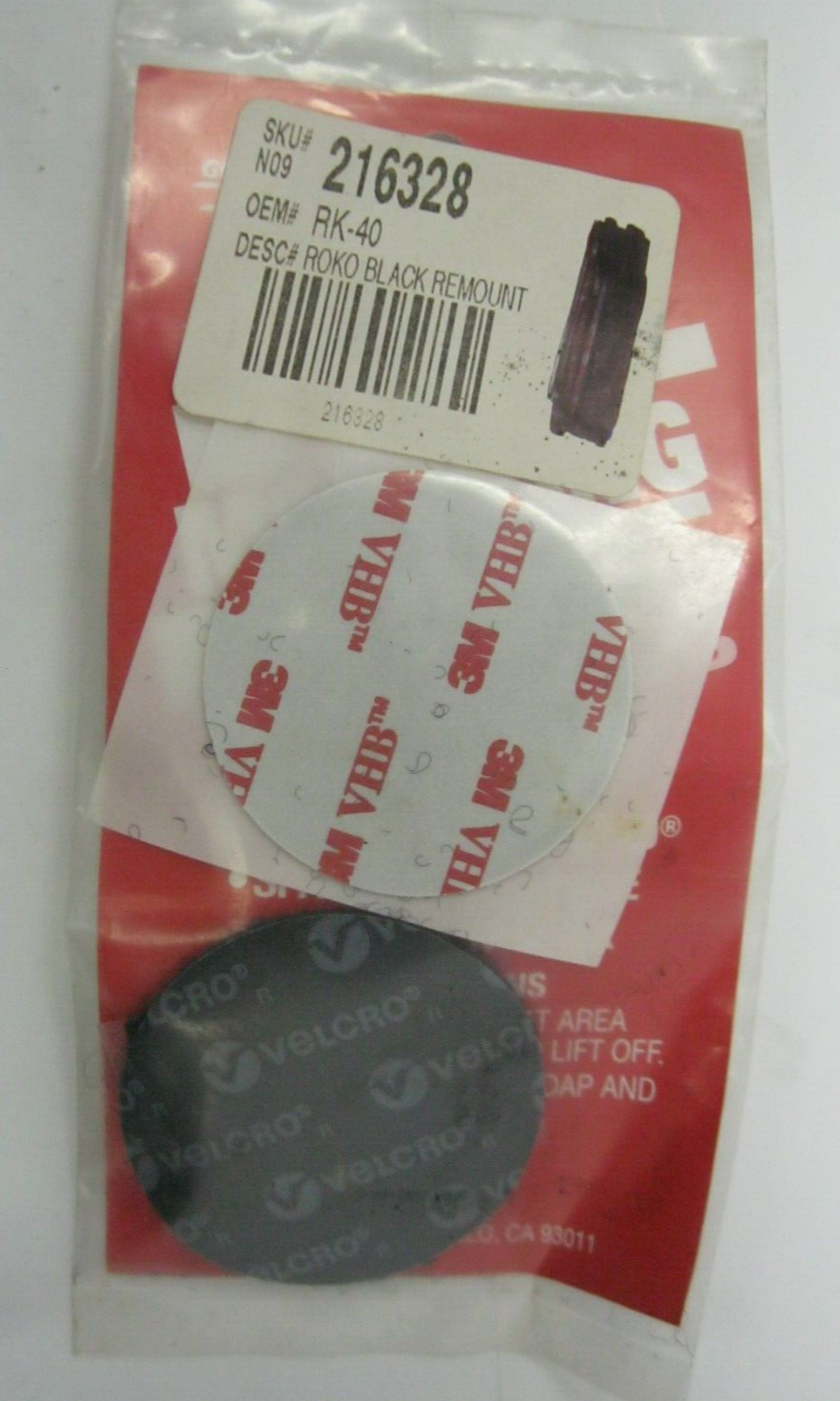 ROKO QUICK STRAP - BLACK REMOUNT PADS RK-40 216328