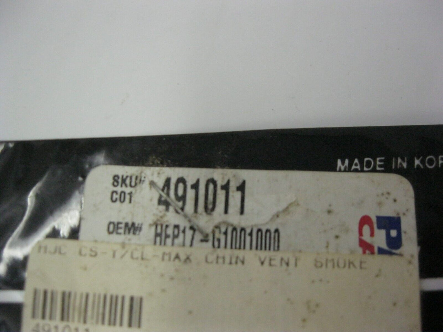 HJC CL-14 CL-14Y Helmet Lower Vent Smoke HFP17G1001000