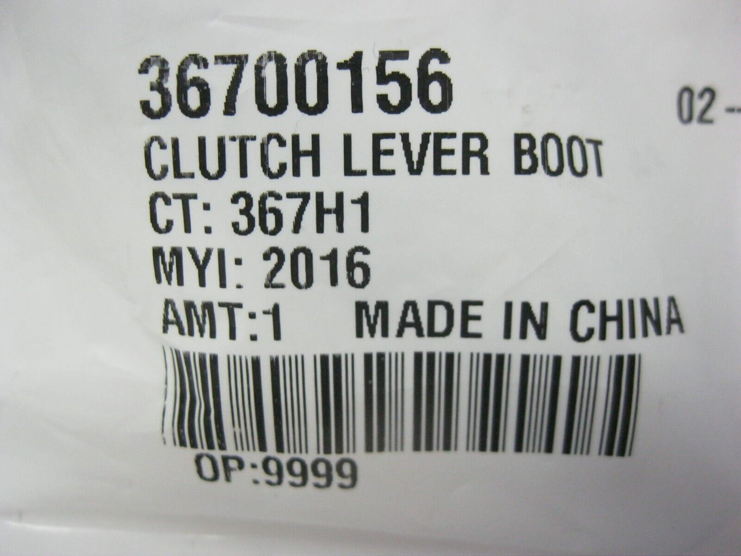 Harley-Davidson OEM 16-20 Revolution XG500 XG 750 Clutch Lever Boot 36700156