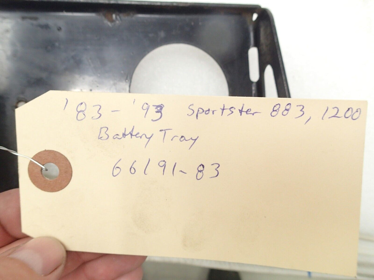 1988 Harley Sportster 1200 XLH1200 OEM Holder Bracket Tray Carrier 66191-83