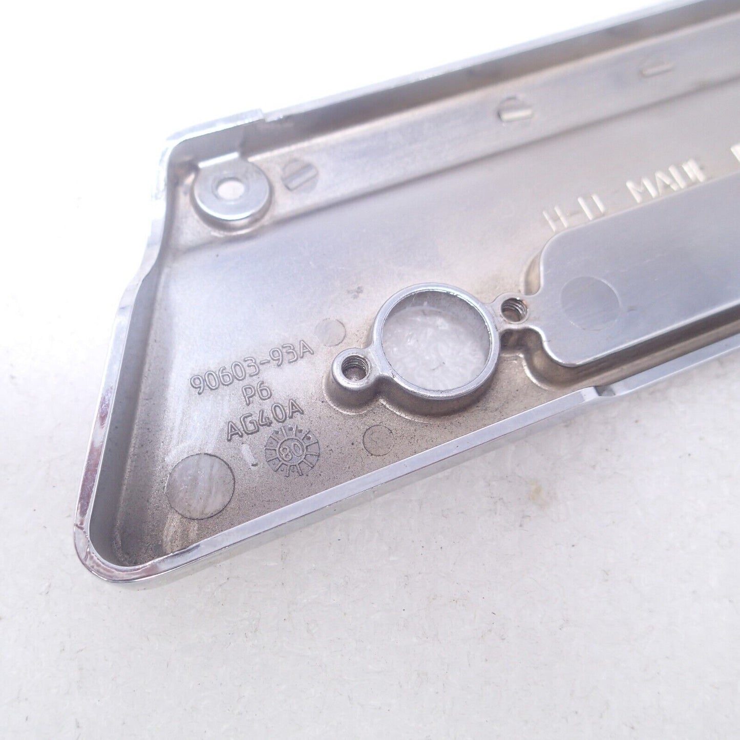 13 Harley Electra Glide Ultra Limited Saddlebag Latch Faceplate CHROME 90601-93A