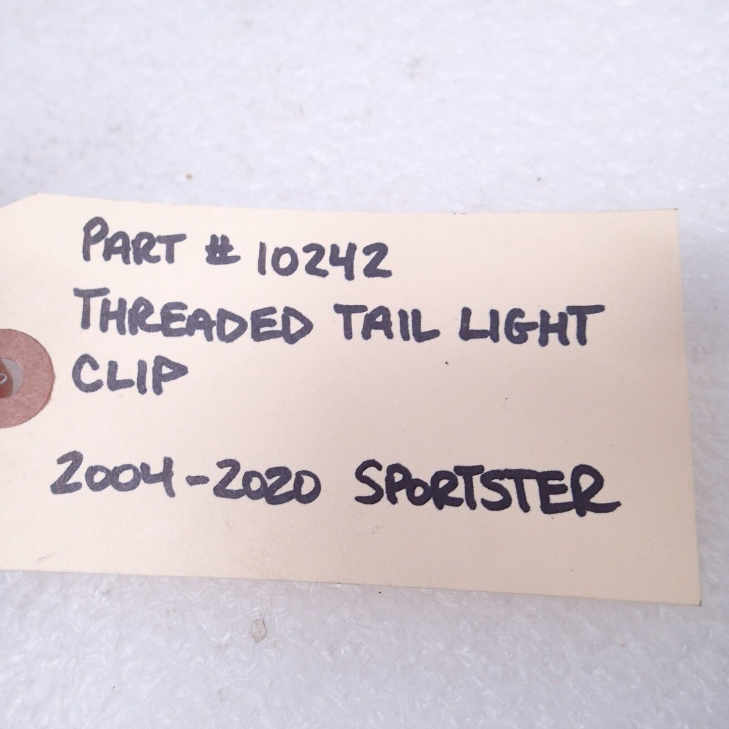Threaded Tail Light Cable Clip Part Number 10242 For Harley-Davidson (SET 3pcs)