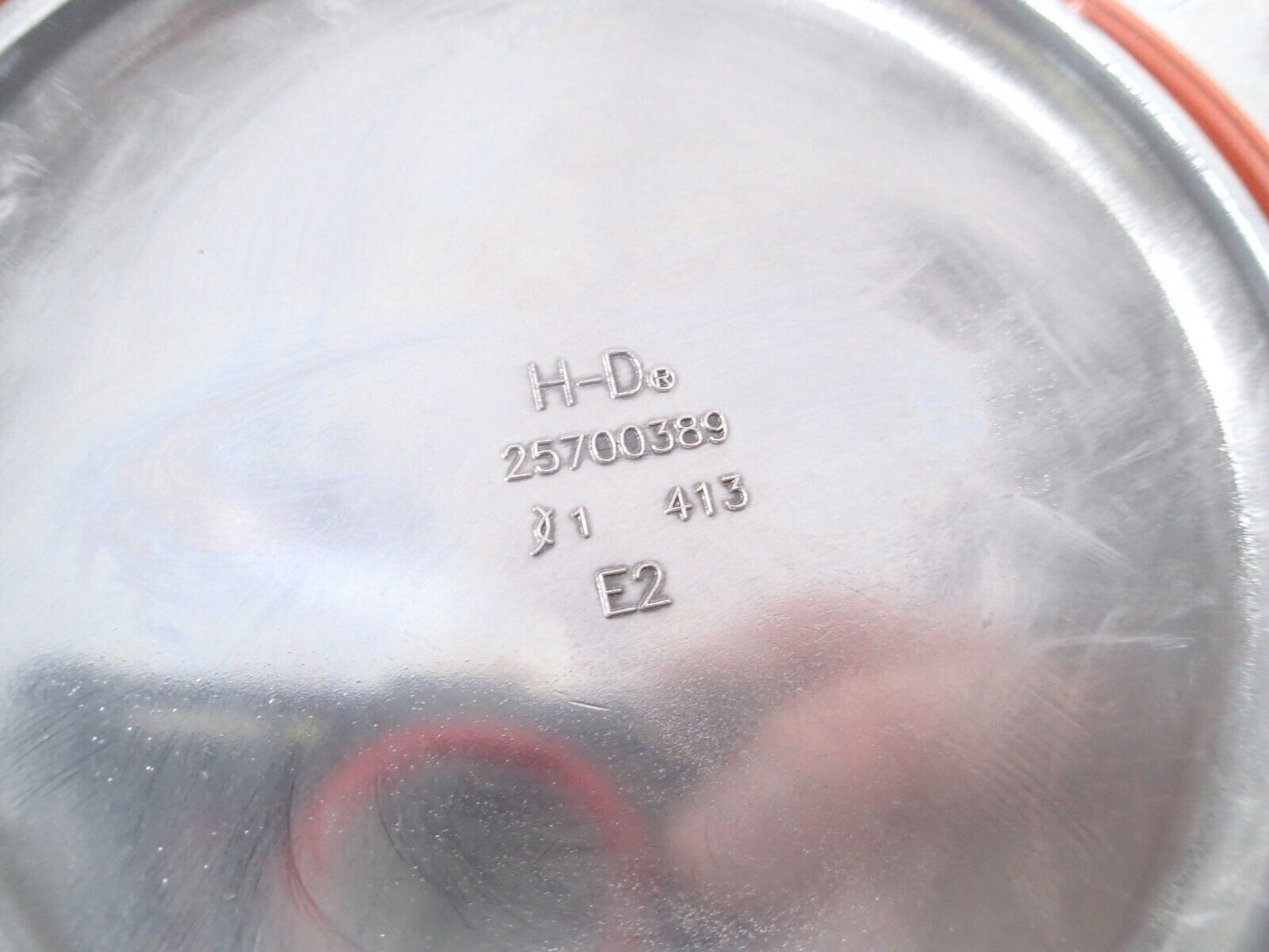 Genuine Harley 17-23 M8 Touring Milwaukee 8 Chrome Derby Engine Cover 25700389