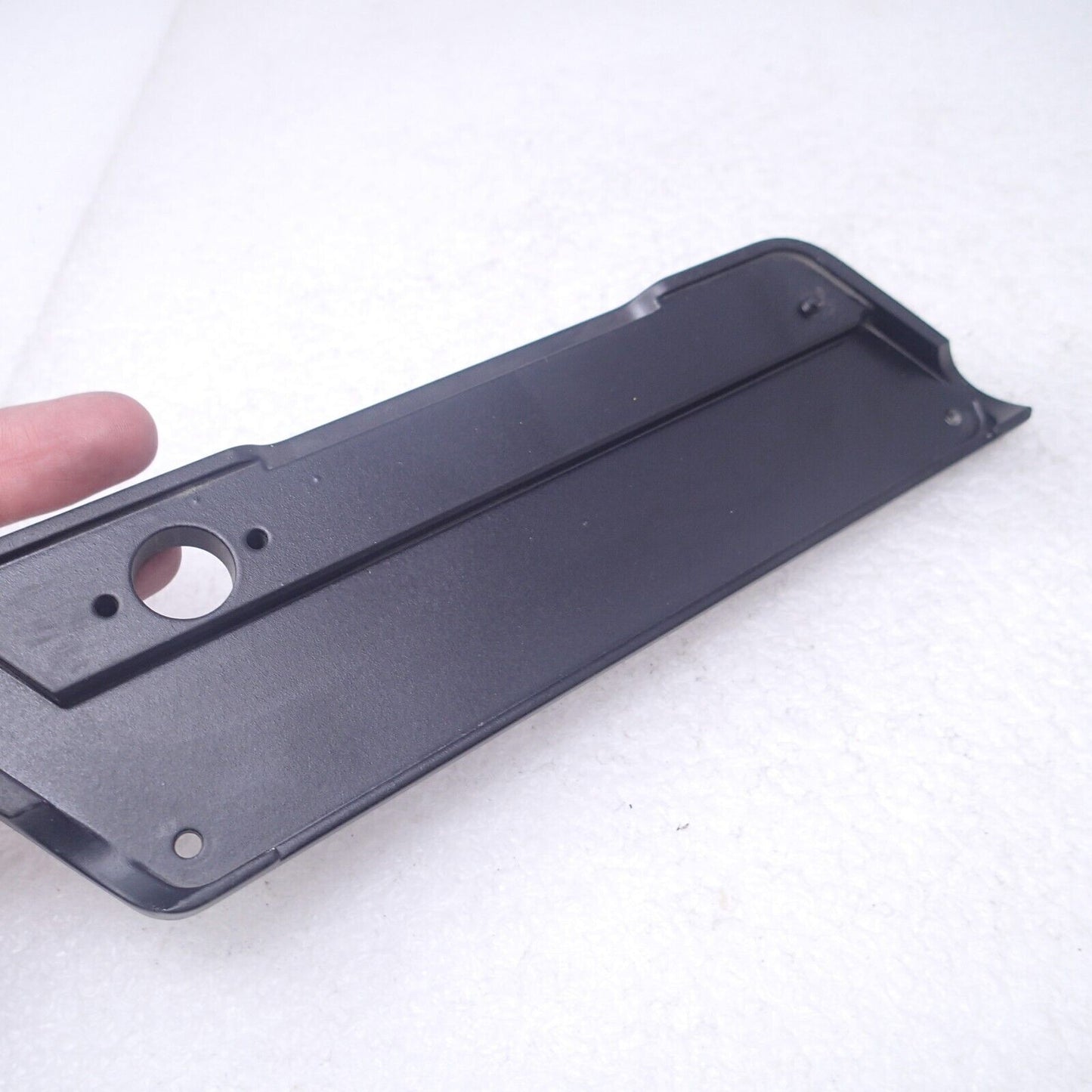 Harley Black Saddlebag Latch Faceplate CHROME 90601-93A