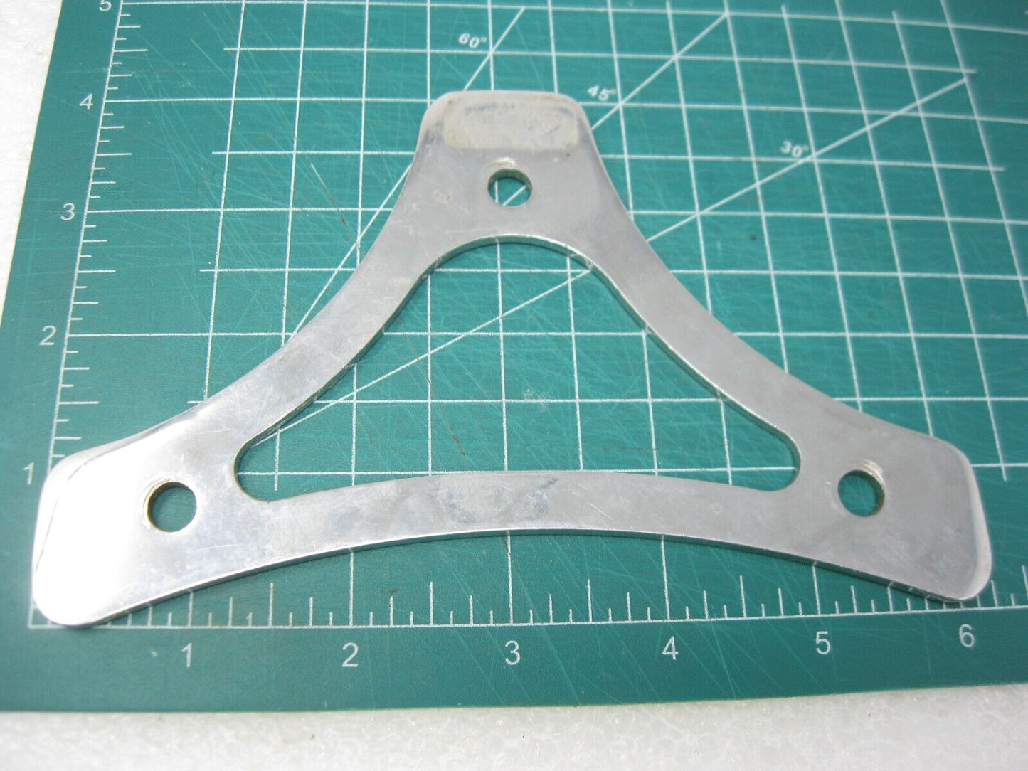 Harley Davidson OEM Chrome Passenger Back Rest Pad Bracket 52565-94