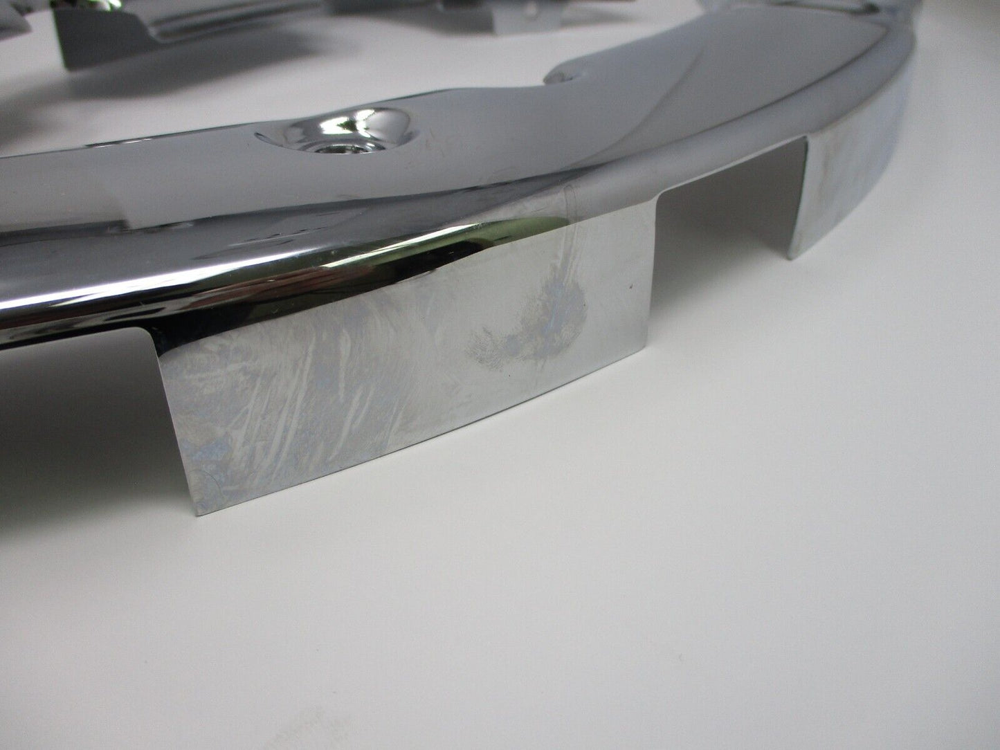 Genuine 09-13 Harley Touring Rear Fender Solid Strut Frame Covers Chrome OEM SET