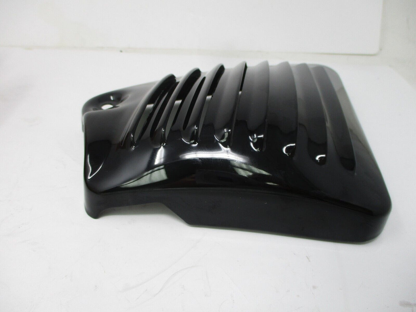 66156-04 '04 Rod V-Rod LEFT SIDE COVER FRONT VIVID BLACK