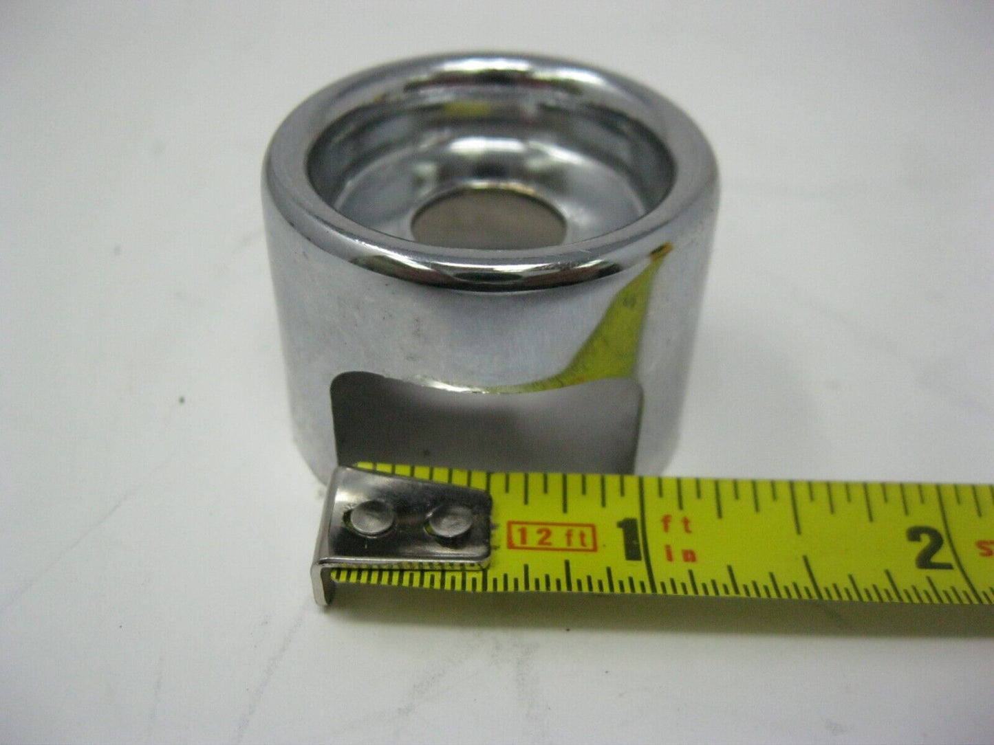 Unbranded Chrome Shock Bolt Cover Appx. 1.5" Diameter x 1 1/16" Tall (Single)