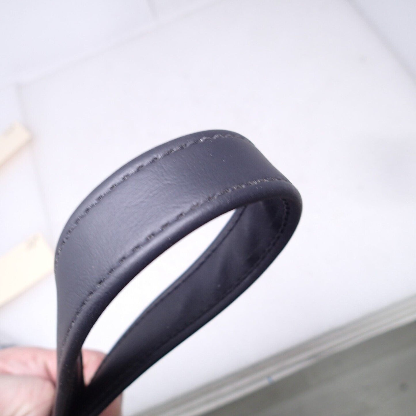 USED Harley-Davidson OEM 25" Leather Seat Grab Hand Strap Black