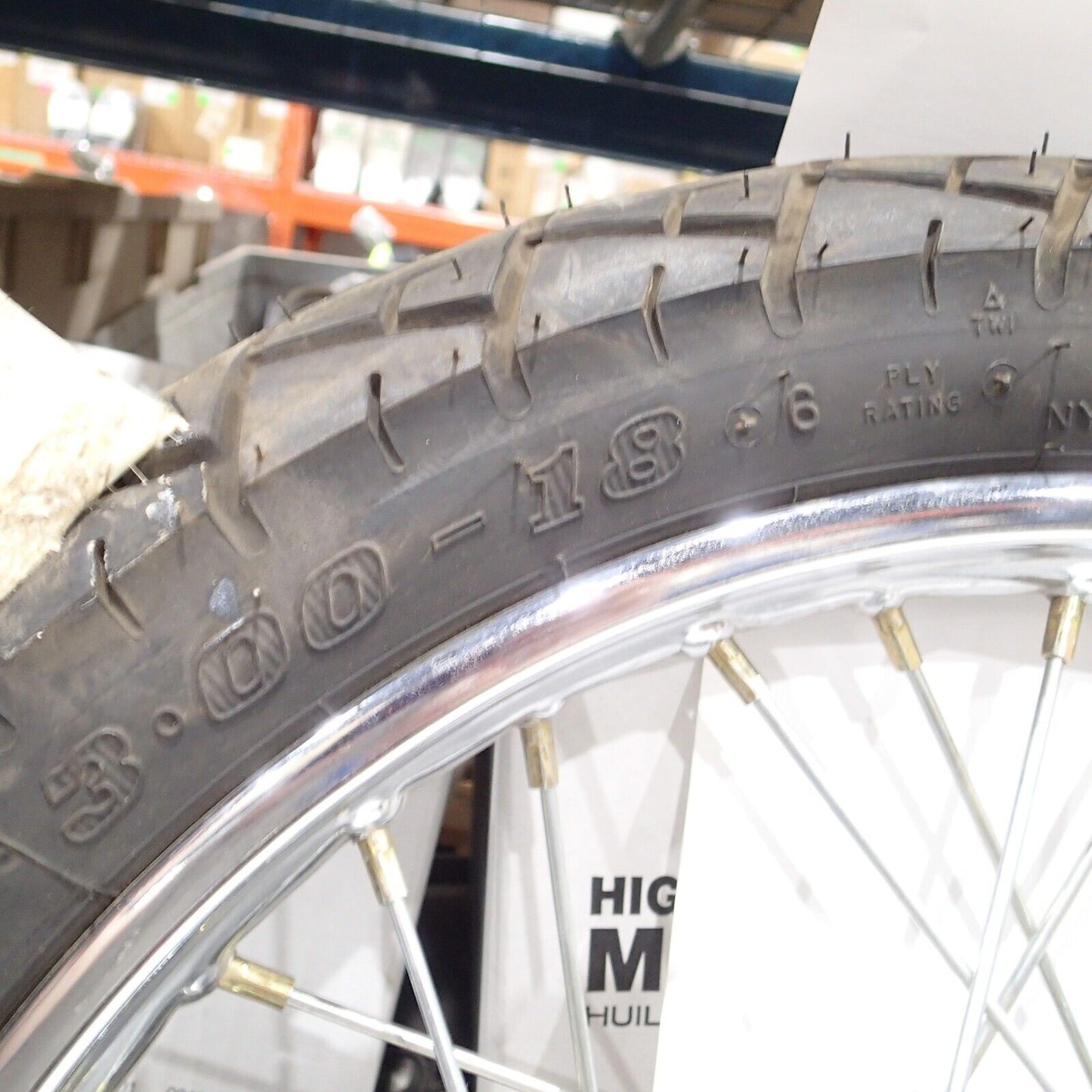 Wheel HONDA 1.6"x18" '70-'76 HERO HONDA (#17)