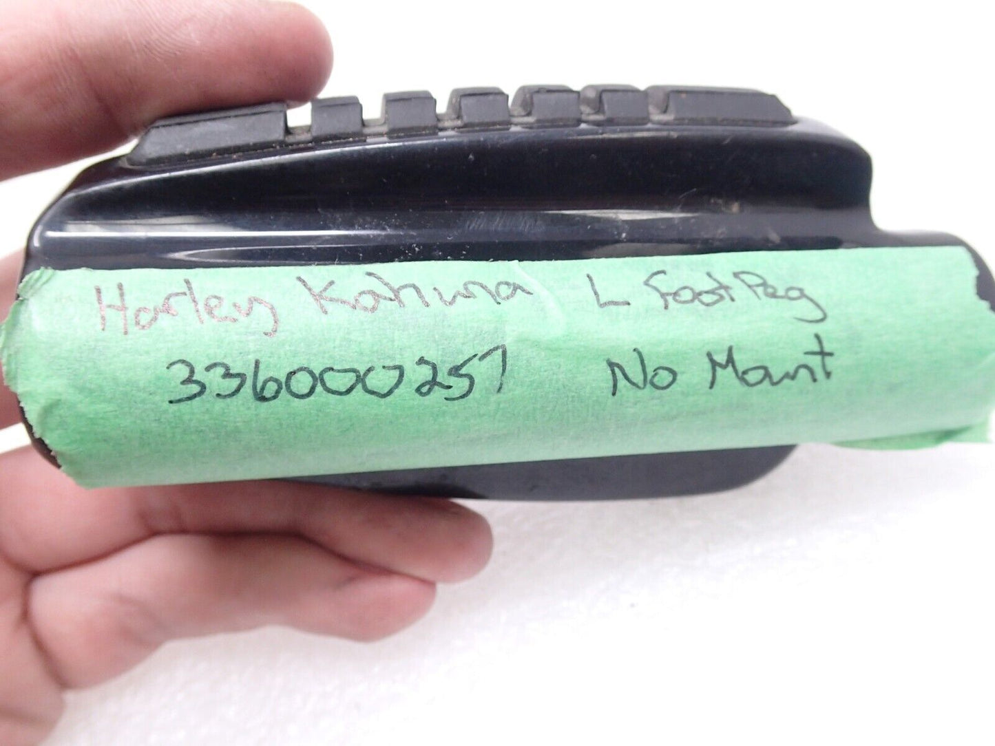 Genuine Harley Touring Road Glide KAHUNA Rider Peg LEFT 50501225 Black (SINGLE)