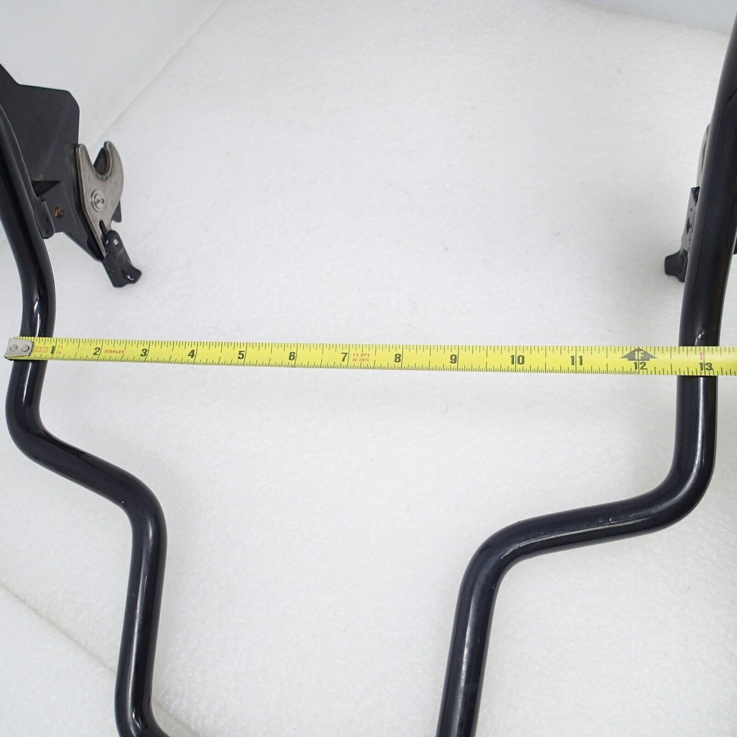 HoldFast Short Sissy Bar Upright Backrest Gloss Black 52300456