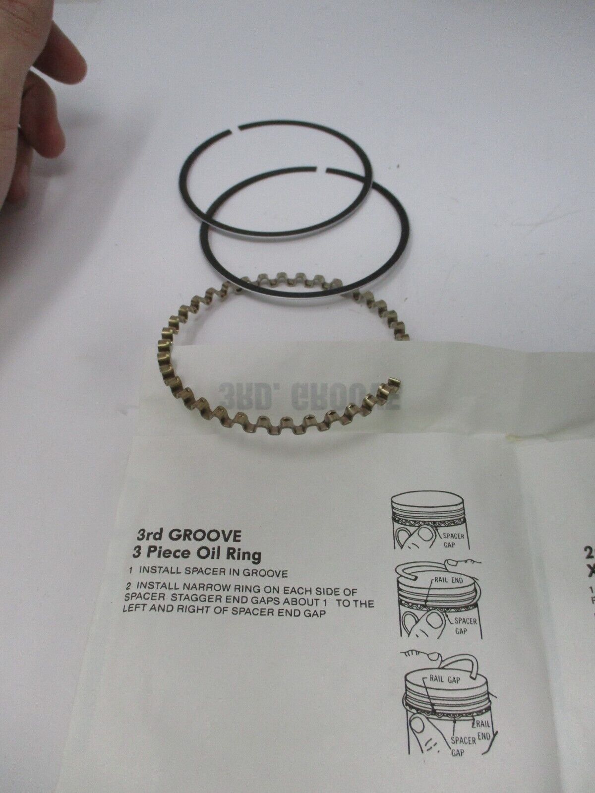 OEM Harley Davidson RINGS 7003 Sportster XL Models 1000cc STANDARD 22355-72A