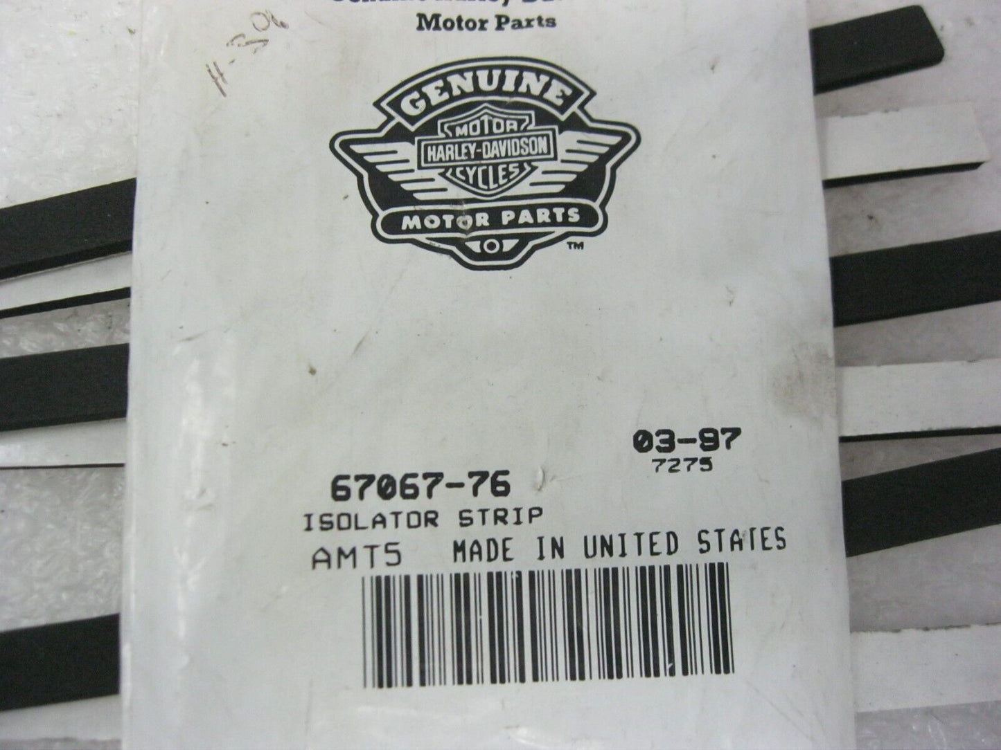 Harley-Davidson OEM 79-99 Speedometer Isolator Strips (5-Pack) 67067-76