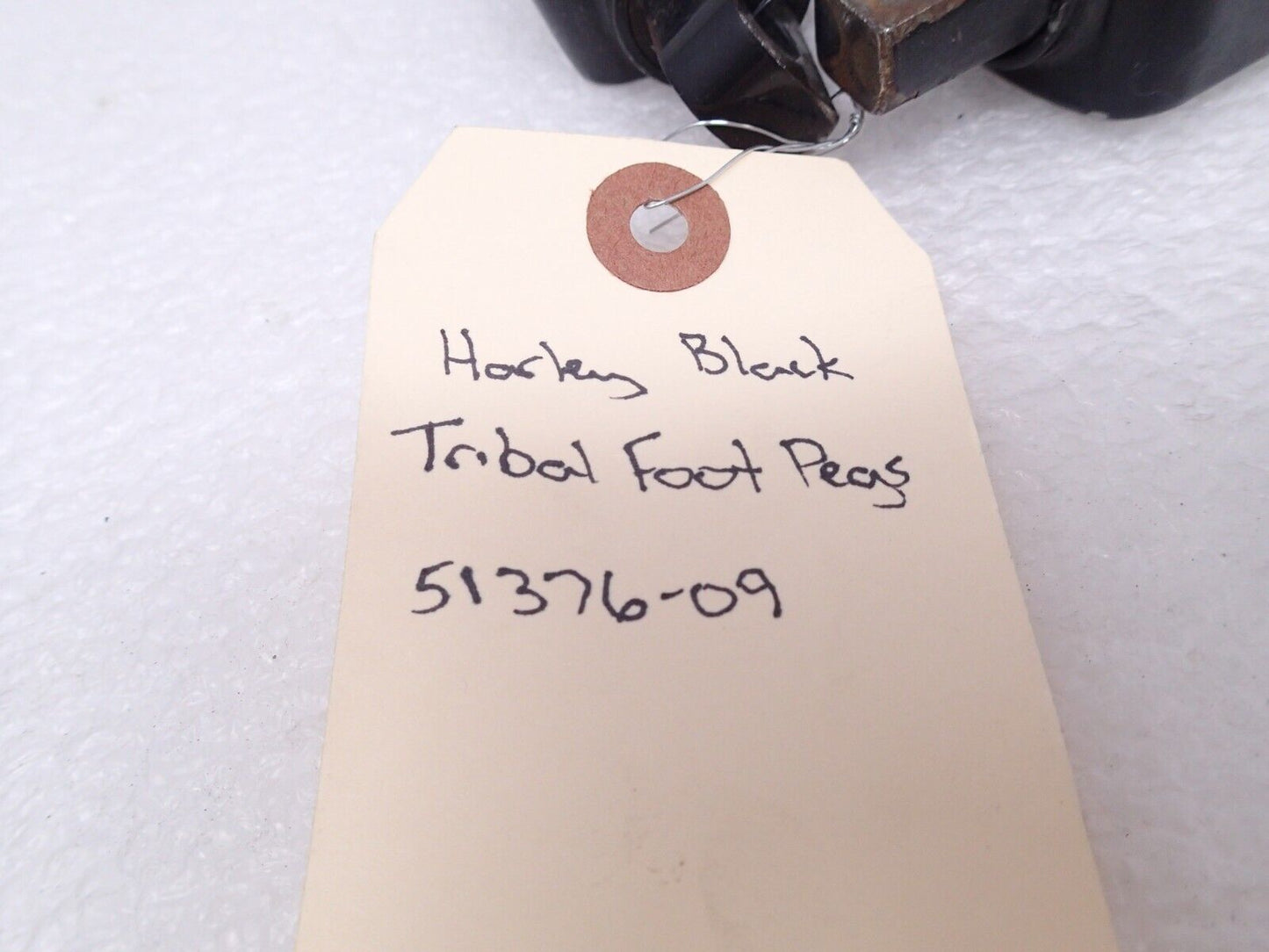 Harley-Davidson Tribal Foot pegs Black 51376-09 USED (Scratches)