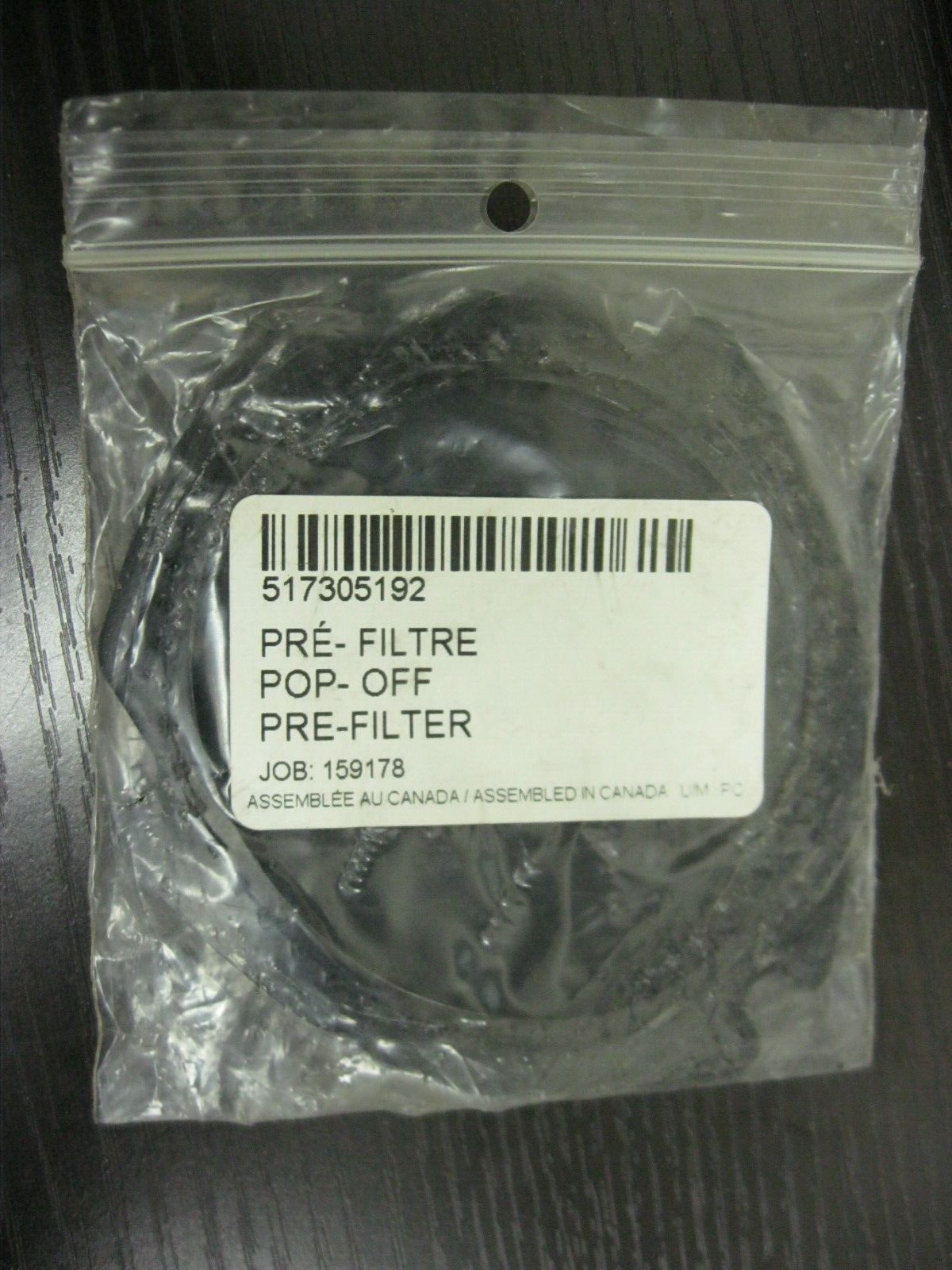 Ski-Doo OEM Air-box Pop-off Valve Prefilter From Kit # 860200610 517305192
