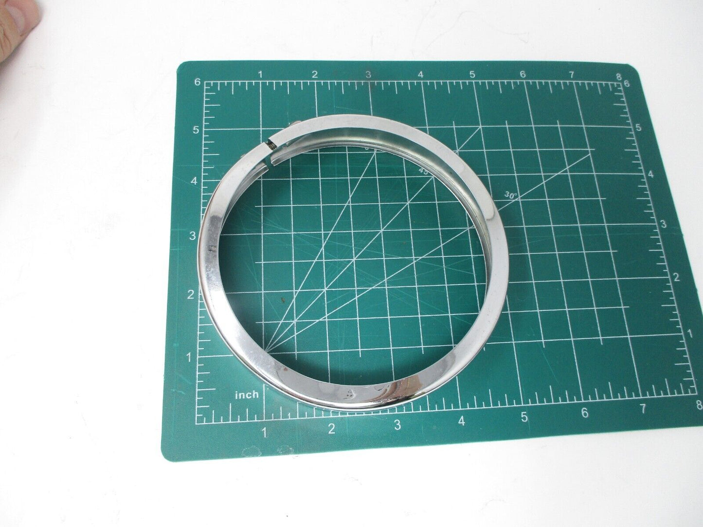 4.5'' Harley-Davidson Passing Lamp Bezel Ring Chrome