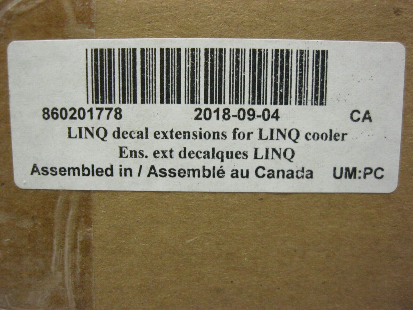 LINQ Decal Extensions For LINQ Cooler 860201778
