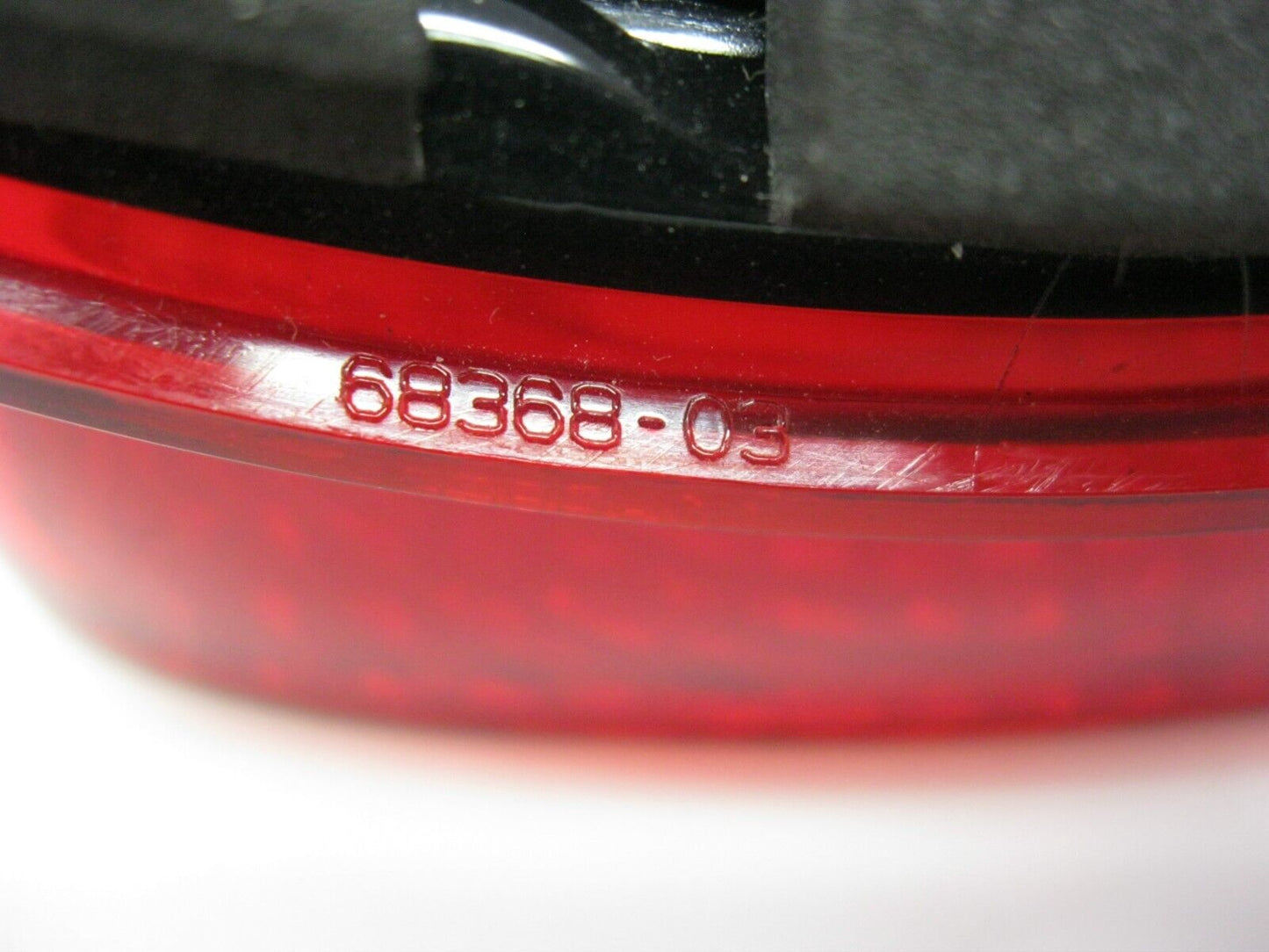Harley-Davidson OEM Tail Light with Solid Red Lens (No Bulb or Socket) 68368-03