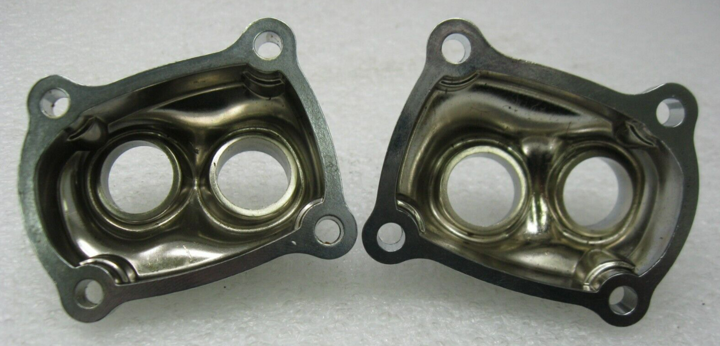 Harley-Davidson OEM 17-23 M8 Chrome Lifter Block Cover Set 25700410 & 25700411